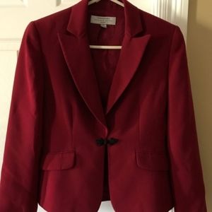 Red women's blazer